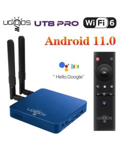UGOOS UT8 PRO 8 Go RAM 64 Go ROM RK3568 Android 11 TV Box WIFI 6 1000M BT5.0 Set Top Box